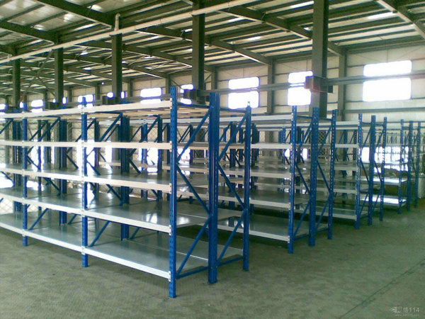 Logistics warehousing shelves