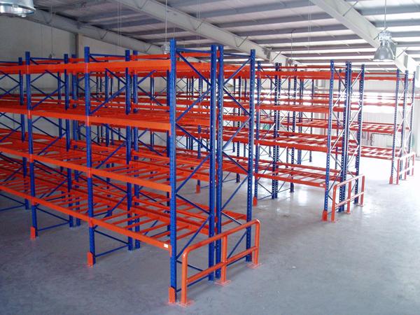 Beam type heavy shelves