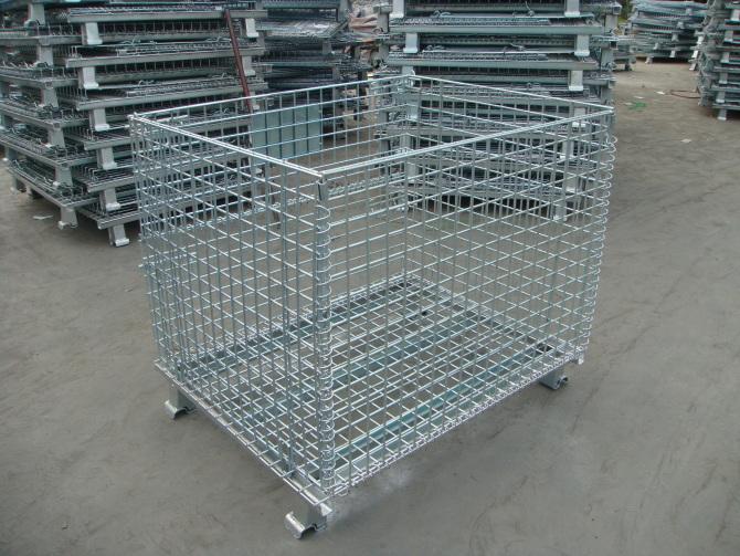 Pulley storage cage